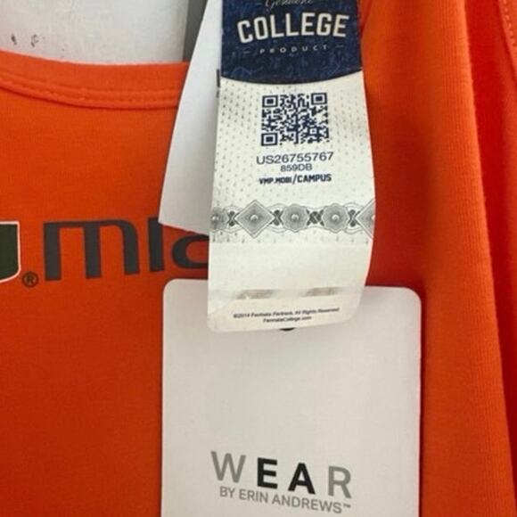 University of Miami hurricanes UM 305 Sz XXL gameday wear by Erin Andrew’s - Picture 5 of 6